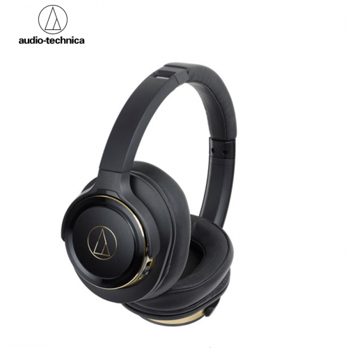 Audio-Technica ATH-WS660BT Solid Bass® Wireless Over-Ear Headphones with Built-in Mic & Control